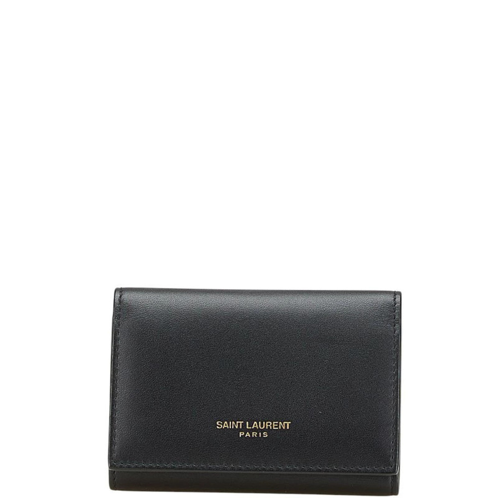 Saint Laurent Case Black Leather